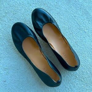 J. Crew black ballet flats! Worn once!
